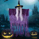 Kolju Riippuv Vaim Halloweeni Dekoratsioon Kapuutsiga Kolju Riippuv Vaim Kummitusmaja Salajase Ruumi Stseeni Paigutuse Rekvisiidid D