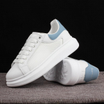 Suvine hingav v&otilde;rkpind V&auml;ikesed valged kingad Meeste vabaaja platvormkingad Paari reisijalatsid Tudengite rulakingad 35 valge