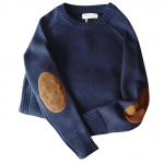 Meeste Pullover Sviiter S&uuml;gismood vabaaja lahtine paks O-kaelusega villane kootud Oversize Harajuku t&auml;navar&otilde;ivad kudum M-5XL XL sinine