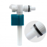 K&uuml;lgmise vee sisselaskeventiil WC-tarvikud n&otilde;elklapi disain k&uuml;lgsisselaskeava WC-paakide jaoks WC-poti horisontaalne vee sisselaskeklapp