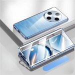 OPPO jaoks Find X8 Pro Metal Frame 360 ​​t&auml;iskaitse&uuml;mbris OPPO jaoks Find X7 Ultra X 8 X8Pro 5G magnetilise adsorptsiooniga kahepoolne karastatud klaasist kate For Find X8 Pro