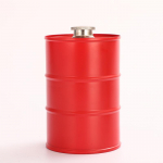 Big Barrel Wine Hip Flask kaasaskantav viin, viski kann, 25 oz roostevabast terasest alkoholiga veinikann kodukontori baari kaunistamiseks punane