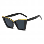 &Uuml;lisuured raamiga kassisilmakujulised p&auml;ikeseprillid naistele, moekad p&auml;ikeseprillid, p&auml;ikesekaitsega prillid naistele, aksessuaarid