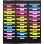 Wall Mounted File Organizer Organizing files Convenient Office Bill 30 Signature Pockets