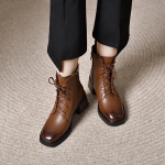 Nahast saapad Martin Boots L&uuml;hikesed saapad Chelsea saapad 34 must