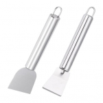 2tk Puhastuslabidas t&otilde;rksatele &otilde;lidele Mitmeotstarbeline puhastusl&otilde;ikur n&otilde;ude jaoks Roostevabast terasest Puhastuslabidas Laudadele Pliidid Grillid Mitmek&uuml;lgne