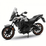 Simulatsioon 1/12 Sulamist HONDA CB400X Mootorratta Mudel Noormehe M&auml;nguauto Ornament Tagasit&otilde;mmatav Auto Mudel Poisi M&auml;nguasi S&uuml;nnip&auml;evakingitus 1/12-Size:17.3*7*11cm valge