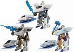 Plarail Shinkansen deformeeruv robot Shinkalion DXS10 Shinkalion Trinity kombineerimiskomplekt 3 vagunit gray