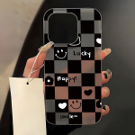 Mobiiltelefoni&uuml;mbrised iPhone 11 13 15 Pro Max 12 14 Pro Max &uuml;mbrisele iPhone 16 15 Plus 13 Pro 12 j&auml;&auml;tunud tekstuuriga maalitud koomiksililled iPhone 11 valge