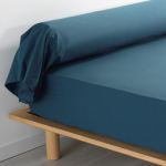 Taies de Traversin - PROMO LINGE - Percale - 185 x 85 cm - Bleu