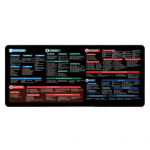 40x90cm suur arvuti hiirepadi kaasaskantav veekindel Office Power Point Excel Wordi kiirklahvid lauamatt libisemiskindel lauaarvuti hiirepadi arvutitarvikud