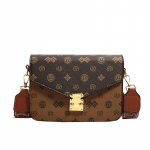 2025 Uus Luksuslik Moekas Tr&uuml;kitud Naiste &Uuml;he &Otilde;laga K&auml;eshoitav Kott Kuum M&uuml;&uuml;k V&auml;ike Ruudukujuline Kott Mitmek&uuml;lgne Kvaliteetne Ristkott pruun