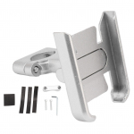 Jalgratta telefoni hoidik Alumiiniumisulam Silikoonpadjad P&ouml;&ouml;ratav L&ouml;&ouml;gikindel Jalgratta Mobiiltelefoni Hoidik jaoks h&otilde;be