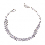 Pahkluu stiilne rombist kerge Blingi kivist pahkluu k&auml;ev&otilde;ru ehete tarvik 1 pc h&otilde;be