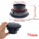 42mm/60mm/75mm/90mm &Otilde;hutusavad Voolik T Y L K&uuml;ljetoru Webasto Diisel-Parkimisk&uuml;ttekeha V&auml;ljalaske Heitgaasiliitmik &Uuml;hendusmuhv 75mm Type G