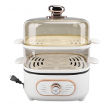 2-korruseline elektriline aurupott 1200W 10,5L virnastatav mitmeotstarbeline keedun&otilde;u elektriline kuum pott aurutamisega L