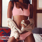 Rihveldatud bikiinikomplekt Solid naiste ujumistrikood, allapoole surutud ujumisriided naiste poolitatud ujumisbikiinid rannariided M roosa