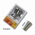 1 pack Dental Metal Anterior Matrix Wedges System Matrix Bands Interdental Wedges Dentistry Supplies Oral Materials 1 pack 10.4mm