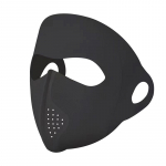 1tk P&auml;ikesekaitsemask J&auml;ljeta naiste eemaldatav Facekini Ice Silk Anti-ultraviolett suvine hingav &otilde;huke kate kogu n&auml;ole must