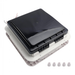 11 RV Karavani Katuseventilatsioon Ees- ja tagasik&auml;igumootoriga RV Ventilaator 12V Katuseaken Valgustusega