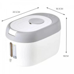 XIAOGUI 5KG/10KG riisi dosaator K&ouml;&ouml;gis Korraldaja ja S&auml;ilitusmahuti Kodukarp Teraviljapurk Botes Cocina Almacenaje Alimentos