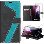 Coque - marque inconnue - iphone 16 pro - cuir synth&eacute;tique - anti-rayures - &eacute;l&eacute;gant