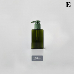 Korduvt&auml;idetav Square Shampoo du&scaron;igeel T&uuml;hjad pudelid koos pumbaga &scaron;ampooni palsamiga kehapesu dosaatoriga hotelli vannitoa jaoks