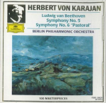 CD KARAJAN - S&uuml;mfoonia nr. 5 & S&uuml;mfoonia nr. 6 F26G29021 POLYDOR Jaapan Klassikaline Kasutatud