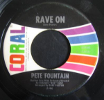 7-tolliline plaat PETE FOUNTAIN - Rave On / The Whiffenpoof Song 62460 Korall 1965 USA Jazz Kasutatud