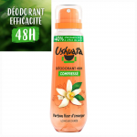 Compressed spray deodorant Antiperspirant 48h effectiveness Orange blossom USHUAIA the spray