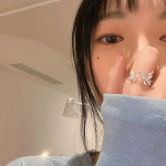 Korea luksuslikud s&auml;delevast sulamist liblikar&otilde;ngad, reguleeritavad avatud ehted