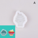 J&auml;&auml;tisevahuvel &Scaron;okolaadifondant Silikoonvorm Kook Dekoratiivkaunistused Pistiku sisse