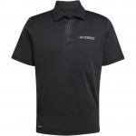 Adidas Terrex Aeroready V&auml;lisspordi Kiirkuivav Spordipolo S&auml;rk Meeste Topid Must JI8331 S