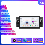 Ossuret Navi Peaseade Carplay 4G WIFI Intelligentne 7862 2din RDS Android Autoraadio Fiat Grande Punto Linea Autoraadio Multimeedia Video M&auml;ngija GPS-iga S6 8Core 6G 64G AI