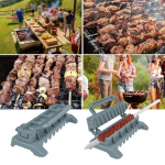 Plastikust Kebab Press Manual Maker Kasutajas&otilde;bralik varrasmasin Kebabide grillimist&ouml;&ouml;riist One Size