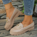 Naiste metallik mokassiinid dekoratiivsete pandlarihmadega - pealt libistatavad &uuml;mara ninaga mugavad kingad igaks hooajaks 39