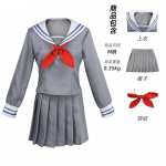 Cosplay JK vormiriietus Project Sekai Colorful Stage Feat kost&uuml;&uuml;m Azusawa Kohane Hoshino Ichika meremehevormi komplektid XL