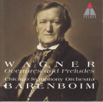 CD RICHARD WAGNER, CHICAGO S&Uuml;MFOONIAORKESTER - Avam&auml;ngud ja prel&uuml;&uuml;did 4509995952 Teldec 1995 Euroopa Klassikaline Kasutatud