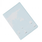 Reisipassi kaane&uuml;mbris prinditud dokumendikorraldaja veekindel nahast piletihoidja kaitse, meestele naistele 4