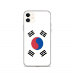 Coque T&eacute;lephone Drapeau Cor&eacute;e du Sud &ndash; iPhone 11