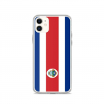 Coque T&eacute;lephone Drapeau Costa Rica &ndash; iPhone 11