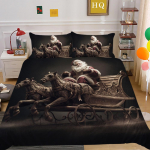 J&otilde;ulutr&uuml;kk 3D-tr&uuml;kk Pol&uuml;ester Padjap&uuml;&uuml;r Tekikott Kahe- v&otilde;i Kolmeosaline Komplekt EU Single 135*200