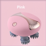 Elektriline peamassaažiseade punase valguse teraapiaga, s&uuml;vakoe s&otilde;tkumise vibreeriv seade &otilde;lgadele, kaelale ja kehale, peanaha l&otilde;&otilde;gastus USB charging