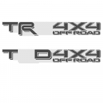 LUMIMAN Toyota TRD 4x4 Off-Road kleebised, Tacoma, Tundra, Pikap, Auto, Kerekleebised, Komplekt 2 tk (A, Tumehall) a hall v&auml;rv