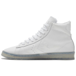 Converse Cons Pro Nahk S&uuml;nteetiline Nahk Vintage Vabaaja Libisemisvastane Kulumiskindel K&otilde;rge S&auml;&auml;rega Laua Kingad Unisex Puhtvalge 35