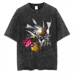 Anime ONE PUNCH MAN Saitama Naljakas graafiline tr&uuml;kitud T-s&auml;rk Meeste Naiste Pestud Puuvillased T-s&auml;rgid Suures suuruses Tee Harajuku Meeste T-s&auml;rk 4XL