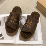 Naiste Platvormi Karusnahast Suede Sussid Mood Lamedad Pl&uuml;&uuml;sist Puuvillased Kingad Slingback Vabaaja Naiste Kingad Talv 2025 Trend Soojad Zapatos Mujer 35 pruun
