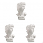 3 Pcs Head Pot Flower Vase Decorative Bust Statue er Hotel