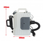 1400W 750ml/min &Uuml;lik&uuml;lluslik Elektriline ULV Udupihusti Pihusti S&auml;&auml;setapja Desinfitseerimine T&otilde;rjevahendid 10L 6-10M Kaugus Pihustust&ouml;&ouml;riist