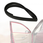 1x Eesmine vasakpoolne ukseklaasi tihend Toyota Corolla 2002-2008 68151-02050